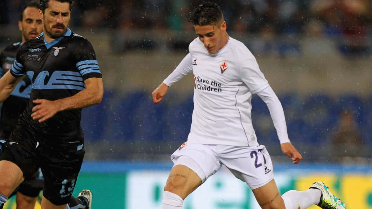 Cristian Telloin Action During Match Wallpaper