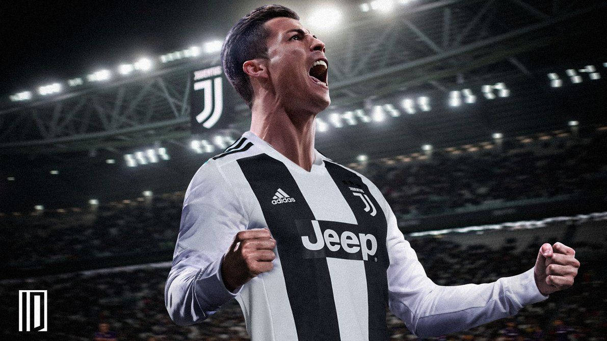 Cristiano Ronaldo Celebrates After His Victory Wallpaper