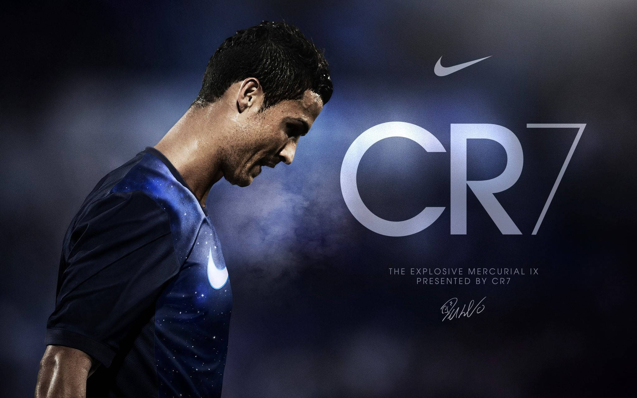 Cristiano Ronaldo Cool Nike Cr7 Wallpaper