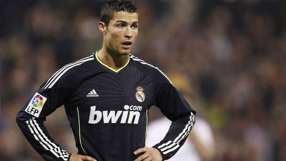 Cristiano Ronaldo In Bwin Gear Wallpaper