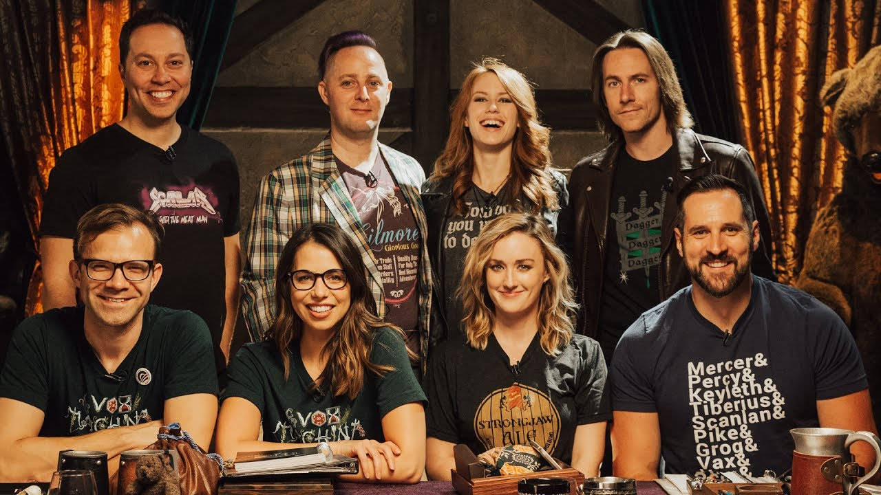 Critical Role Podcast Cast Wallpaper