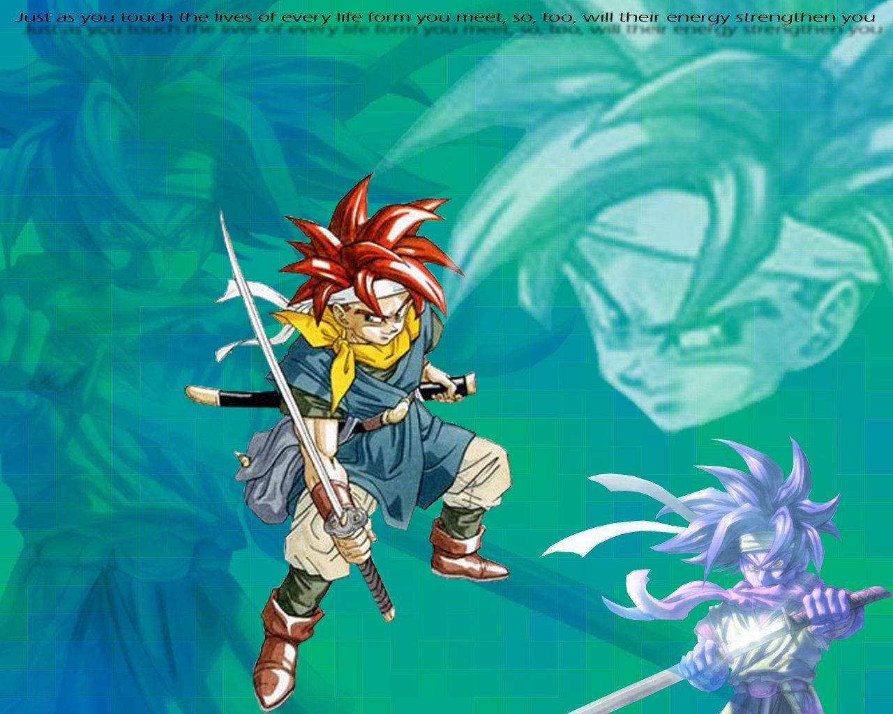 Crono Of Chrono Trigger Digital Poster Wallpaper