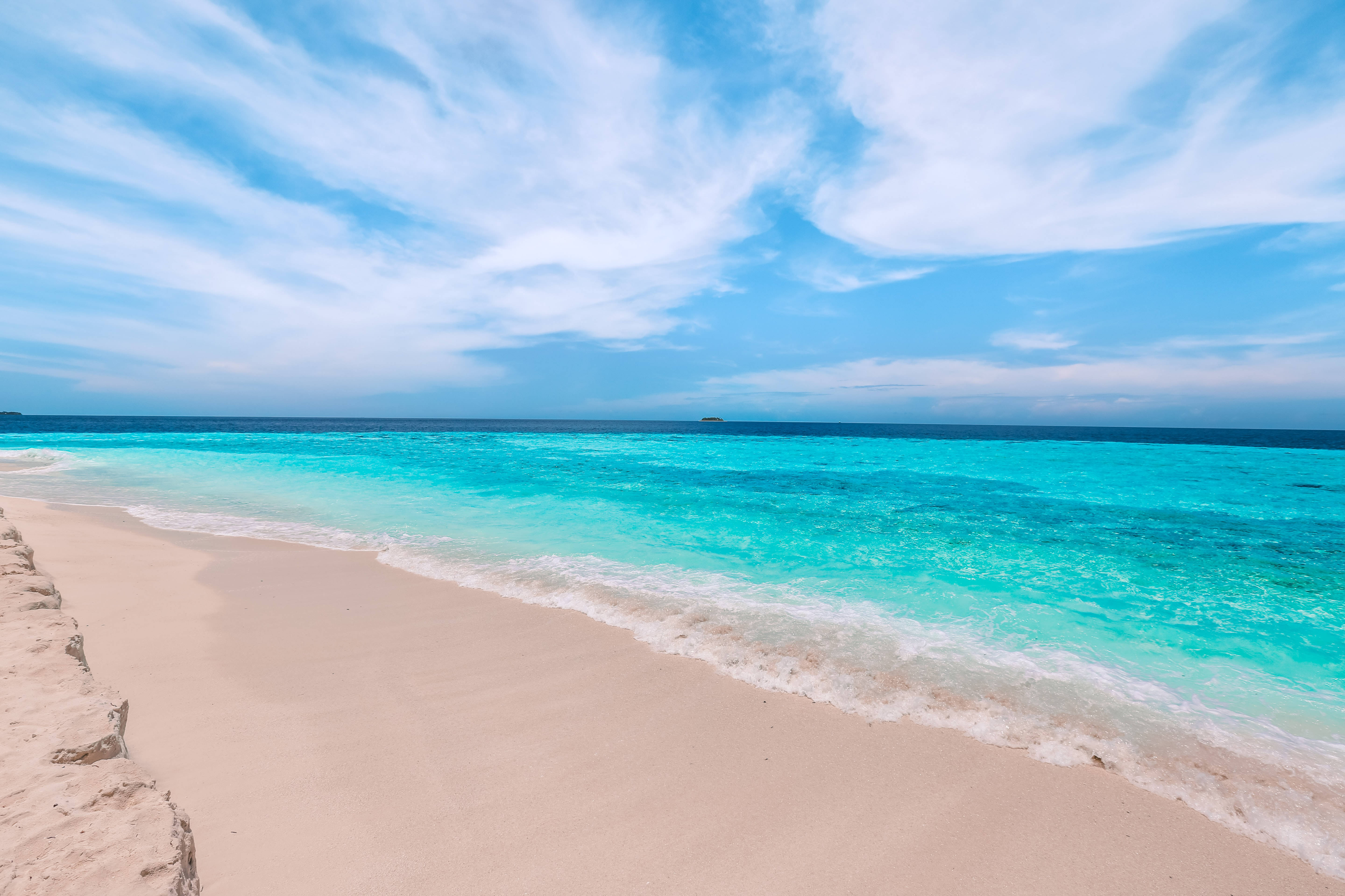 Crystal Clear Maldives 1920x1080 Hd Beach Desktop Wallpaper