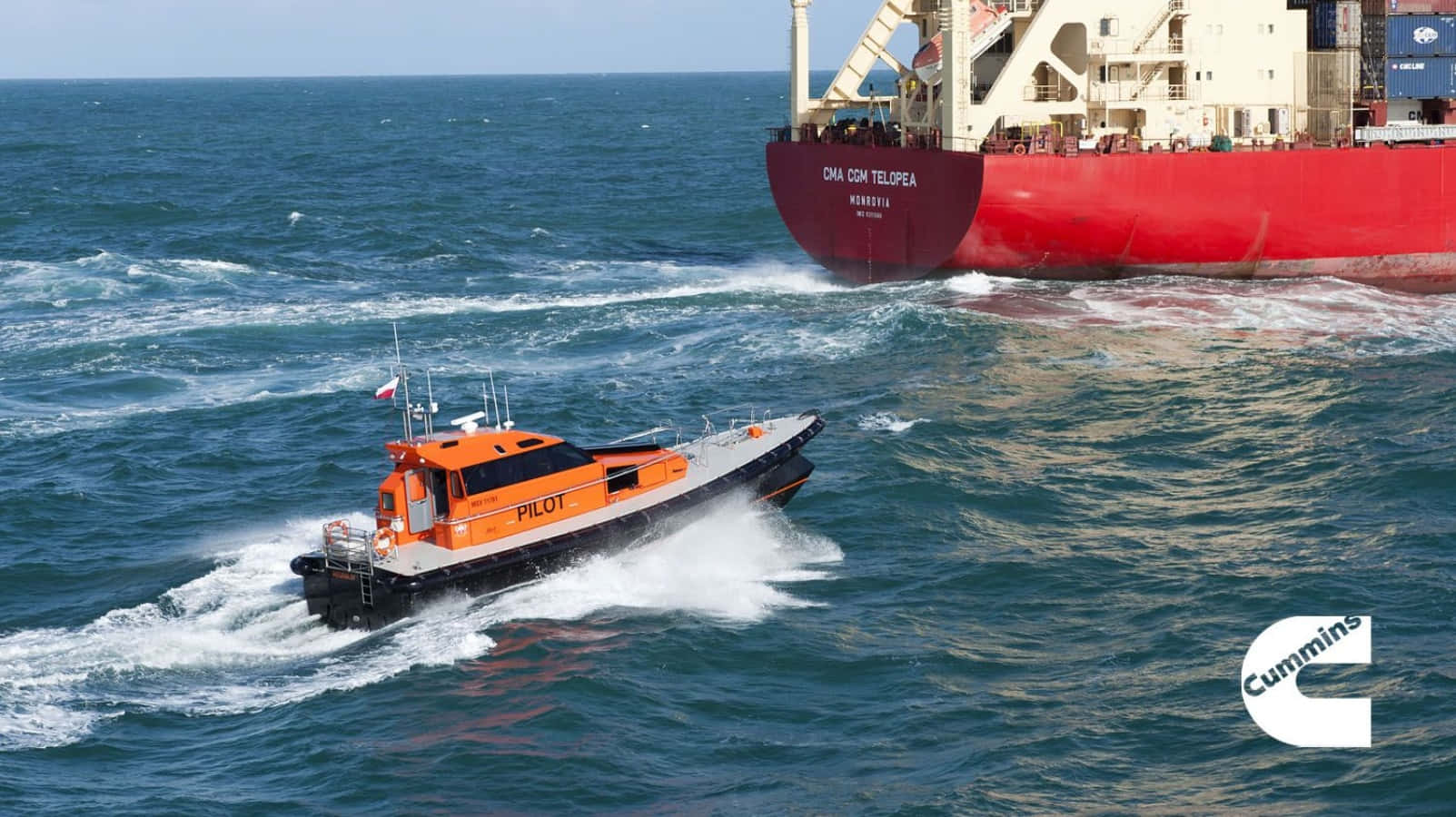 Cummins Hellyer Pilot Boat Wallpaper