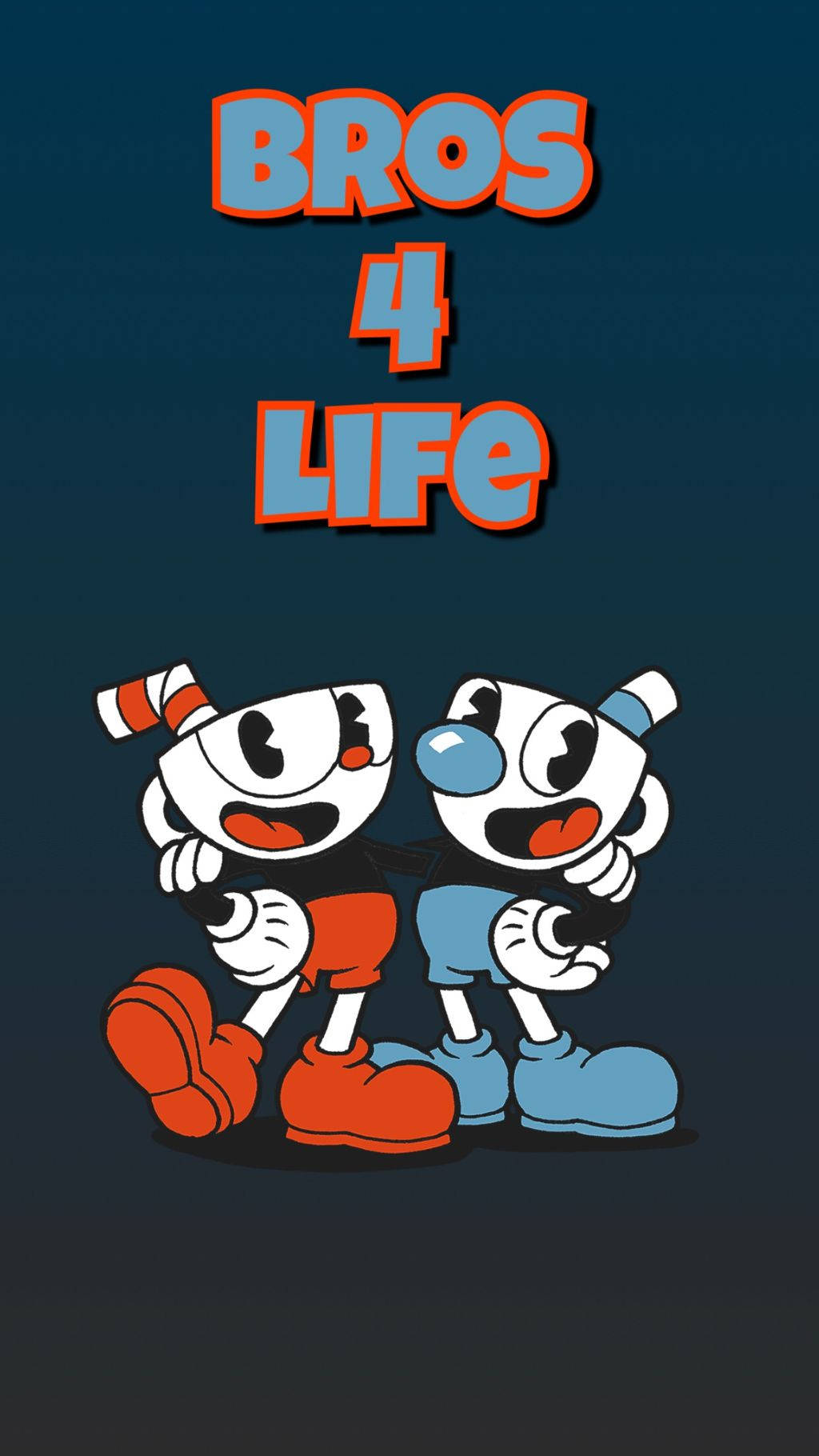 Cuphead & Mughead Adventuring Wallpaper