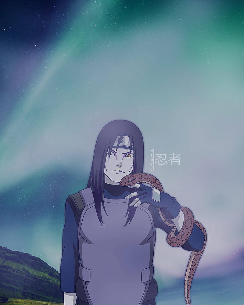 Cute Baddie Orochimaru Wallpaper