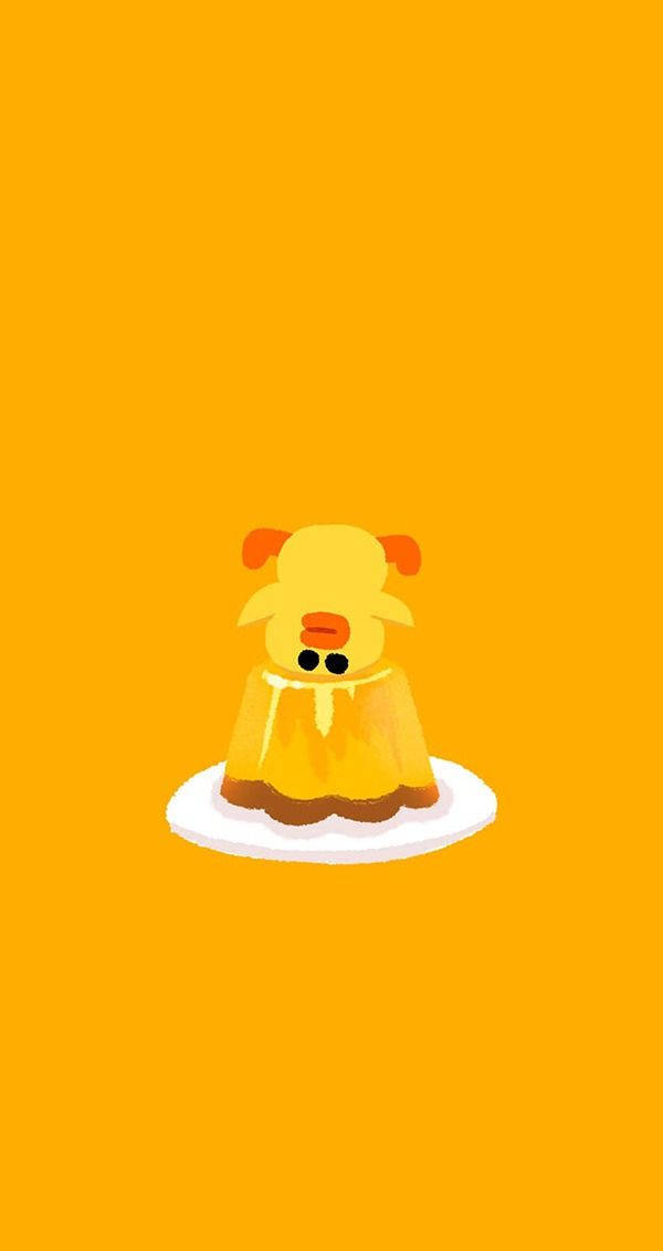 Cute Cartoon Line Friend Sally Wallpaper