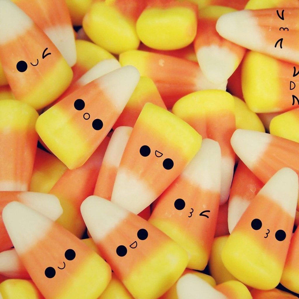 Cute Corn Candies Wallpaper