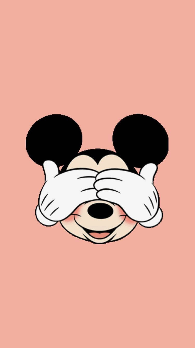 Cute Disney Mickey Mouse Hands Wallpaper