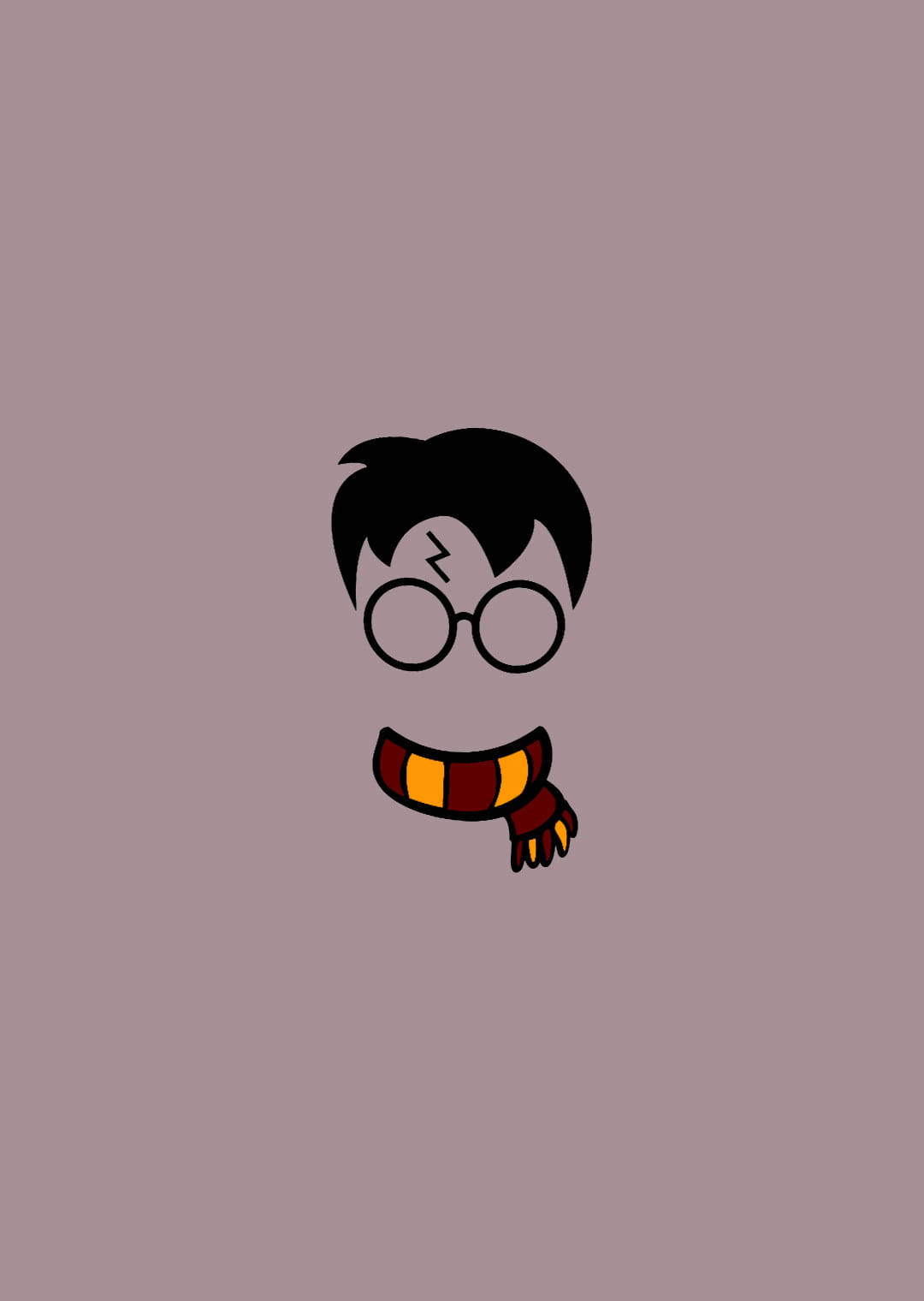 Cute Harry Potter Art Scarf Wallpaper