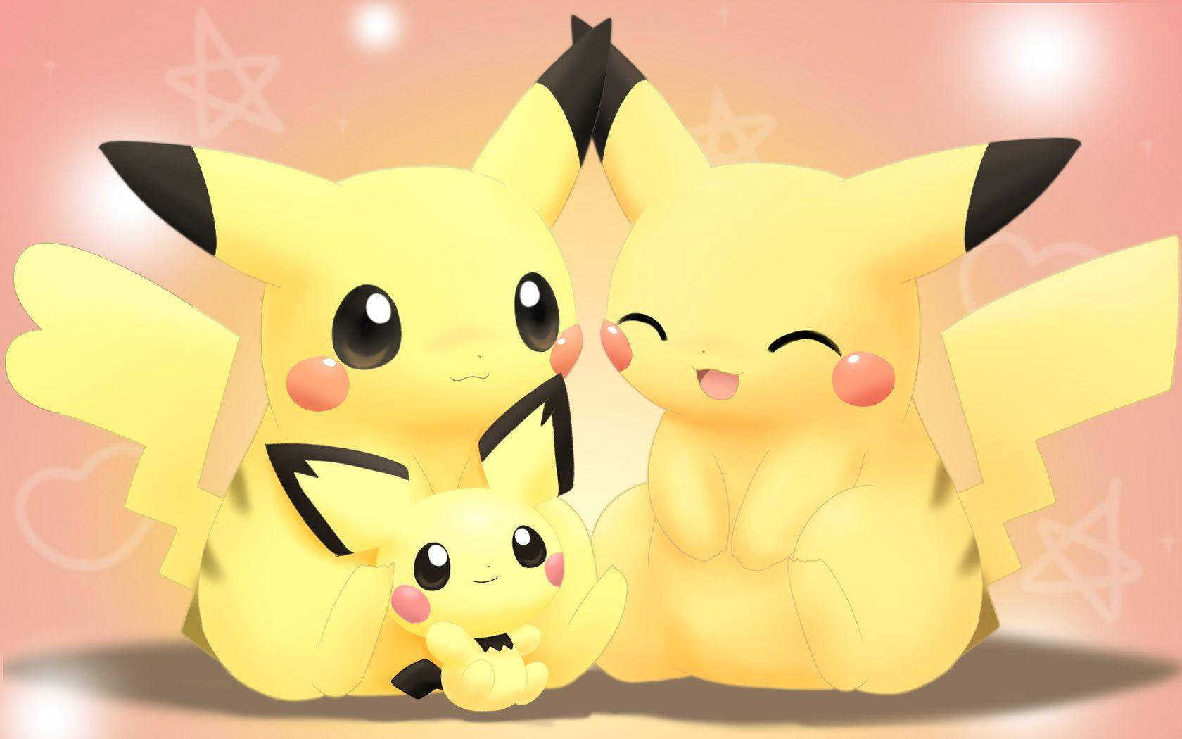 Cute Pichu Wallpaper