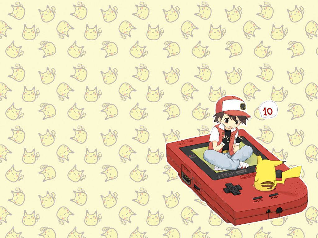 Cute Pokemon Gameboy Art Wallpaper