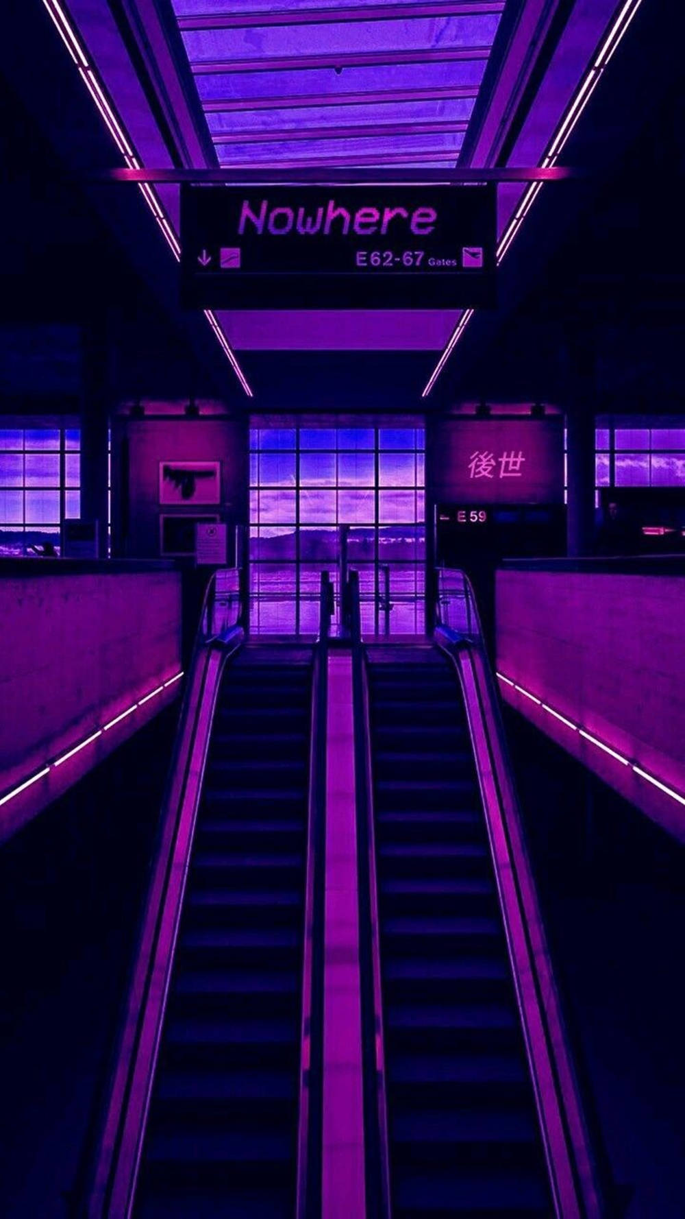 Cute Purple Aesthetic Iphone Theme Wallpaper