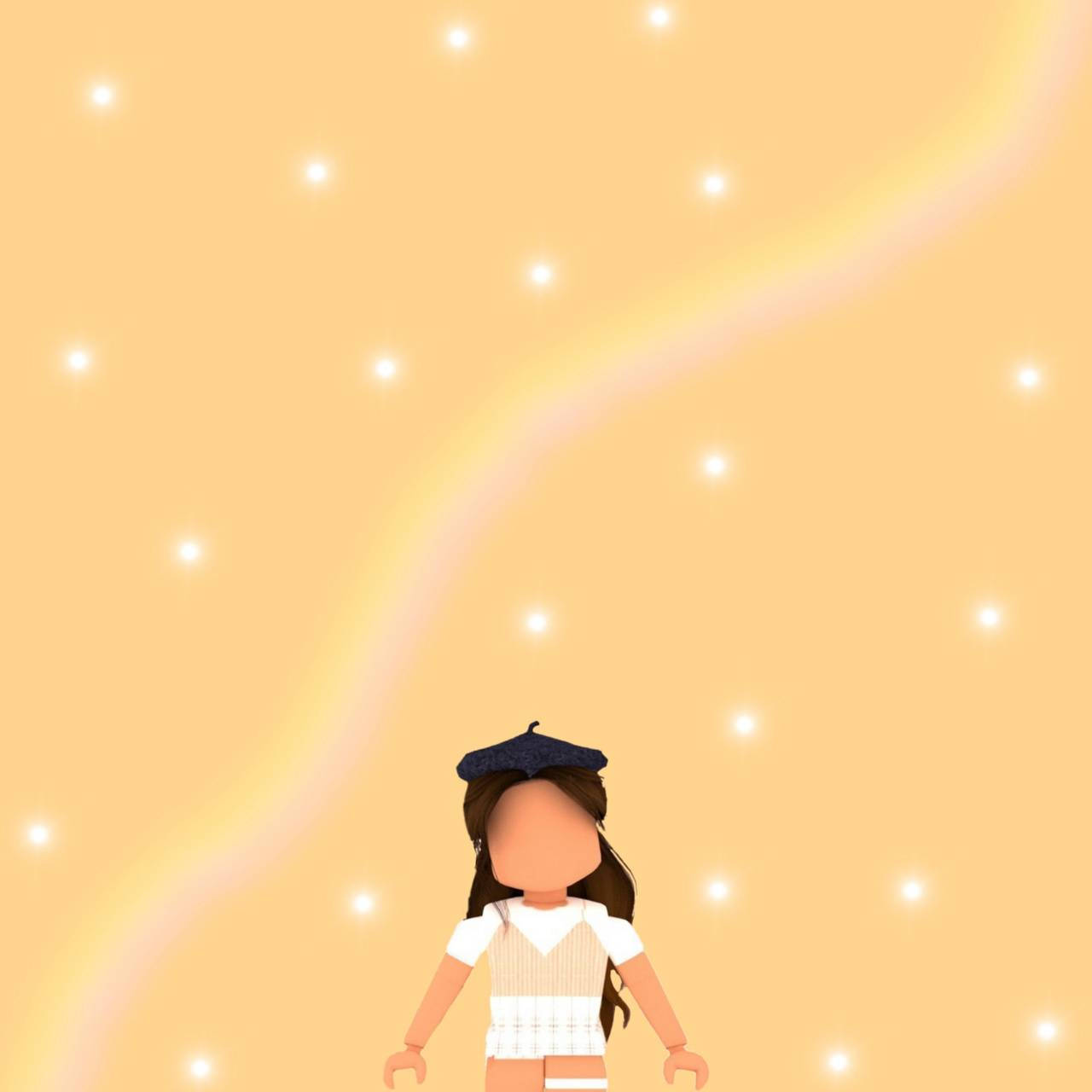 Cute Roblox With A Cap Wallpaper