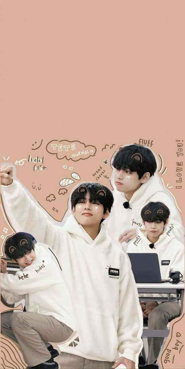 Cute V Bts Phone Wallpaper