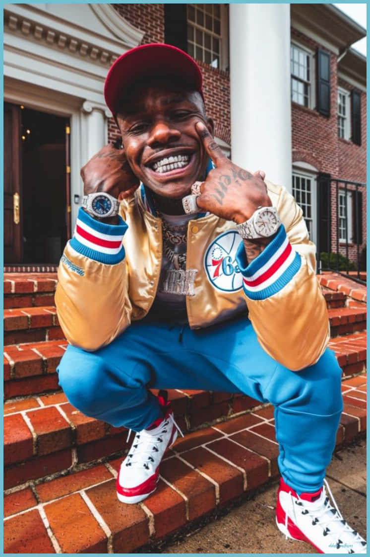 Dababy Cartoon 746 X 1121 Wallpaper