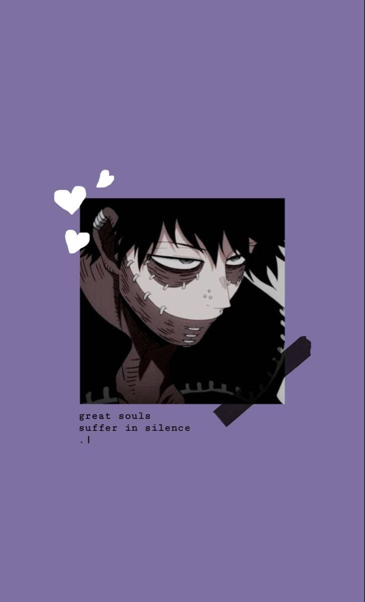 Dabi Suffers In Silence Aesthetic Wallpaper