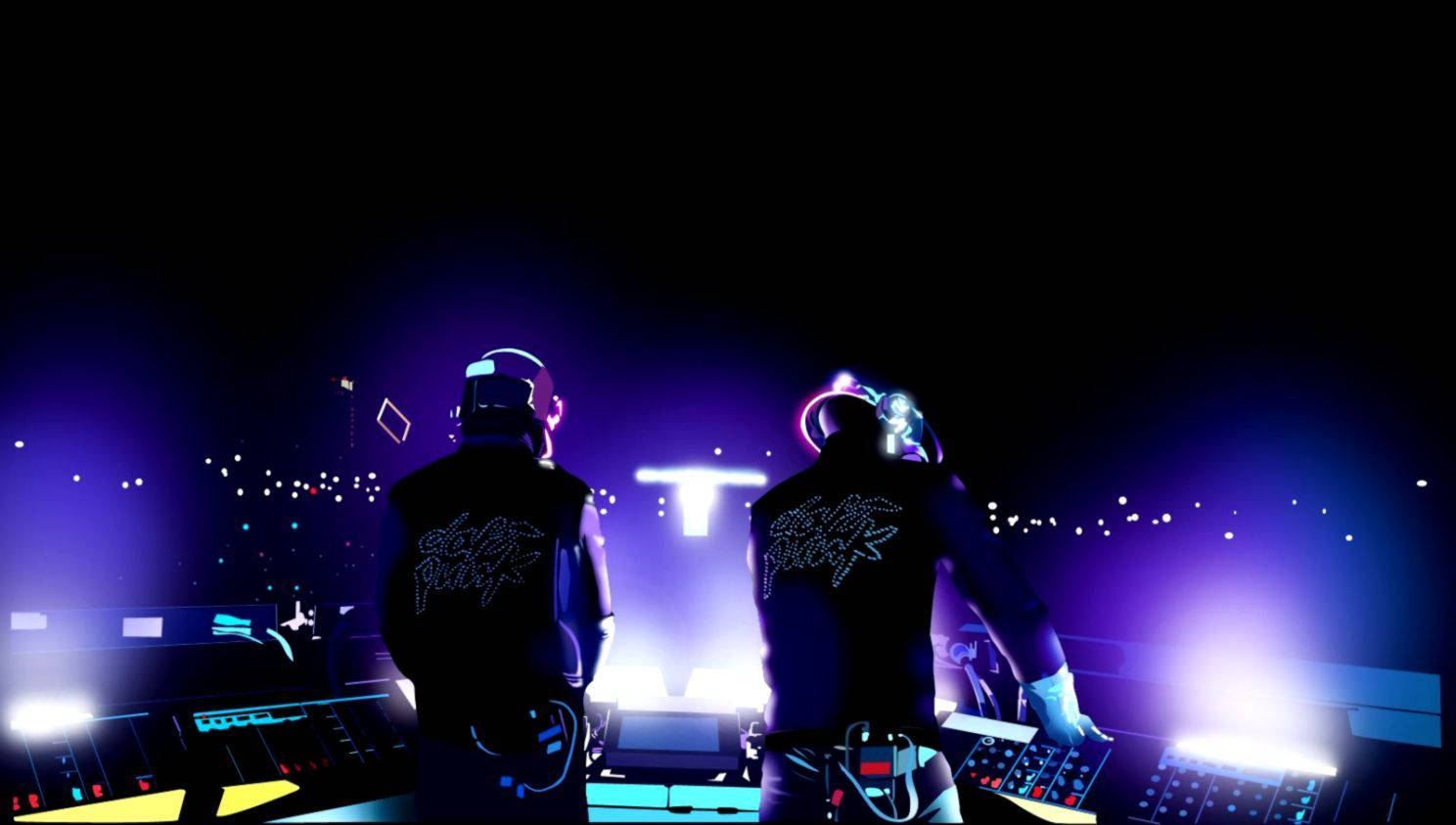 Daft Punk Music Fest Wallpaper