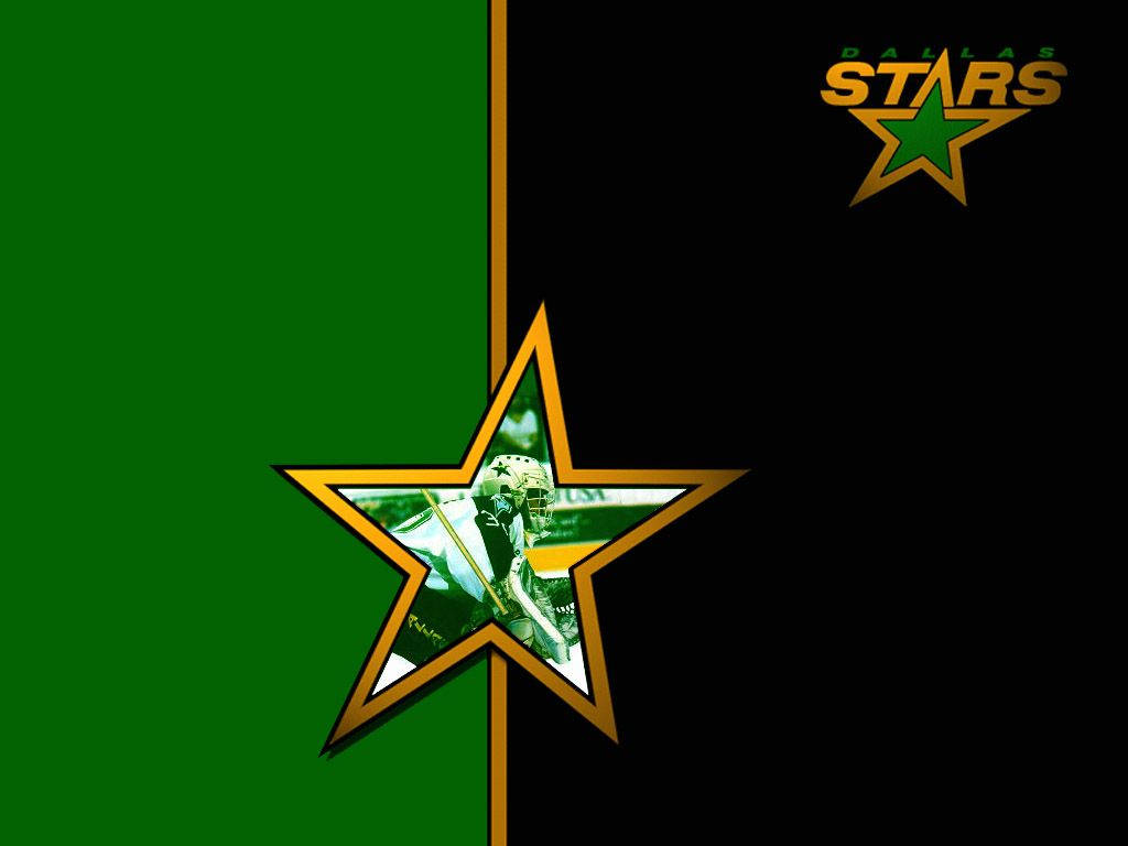 Dallas Stars Hockey Player On Star Wallpaper