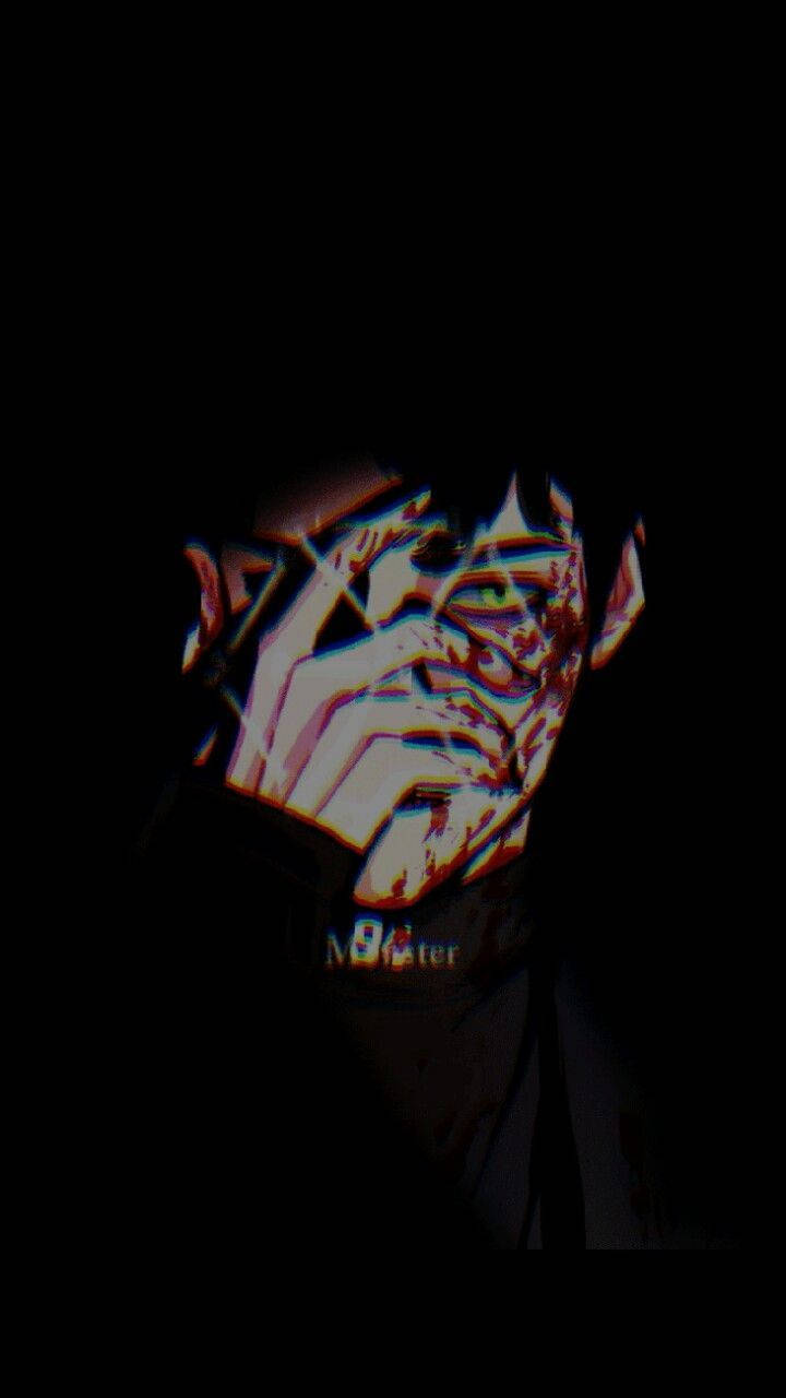 Dark Anime Aesthetic Bloody Face Wallpaper