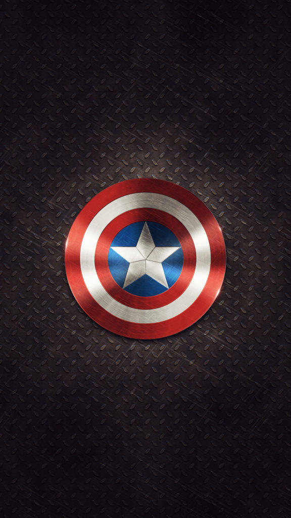 Dark Captain America Iphone Shield Wallpaper