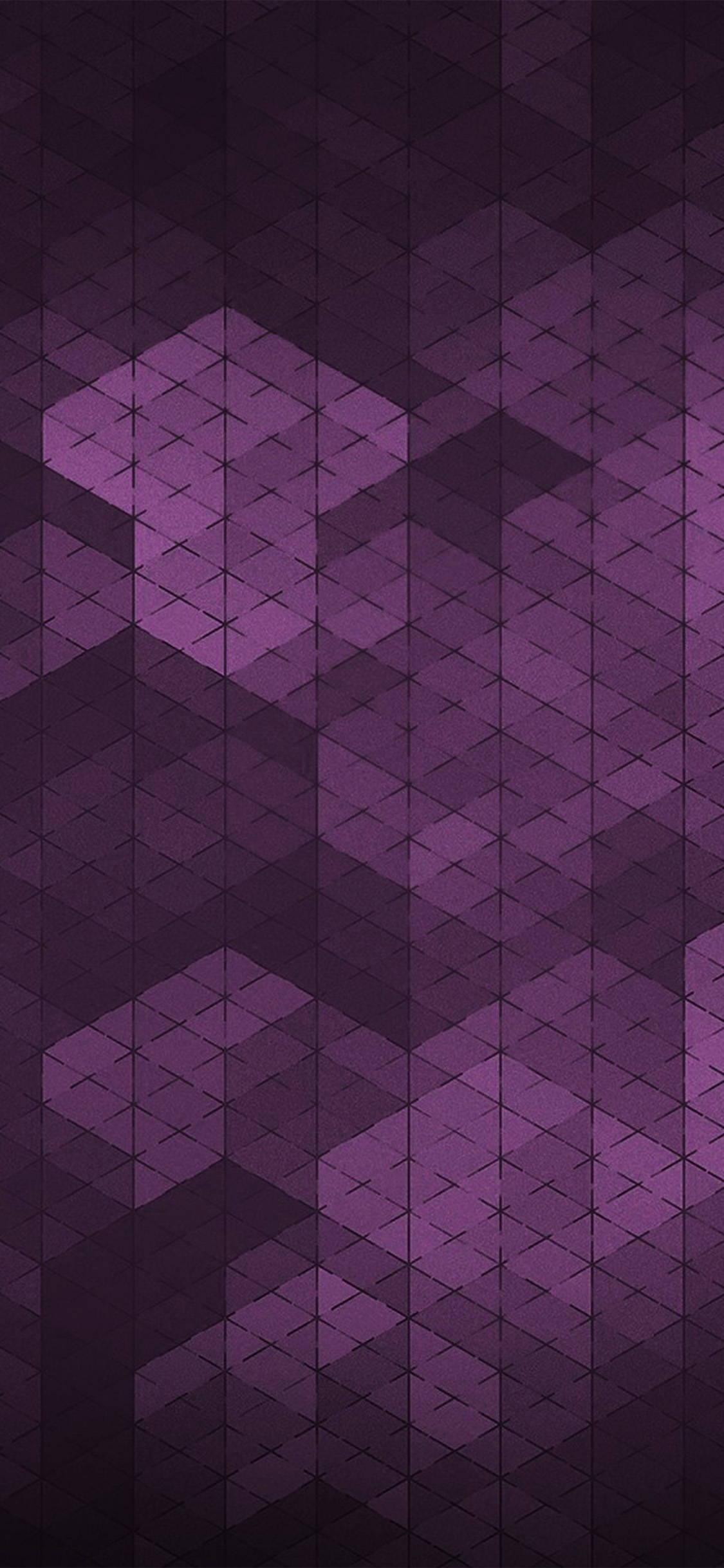 Dark Purple And Black Diamond Grid Wallpaper