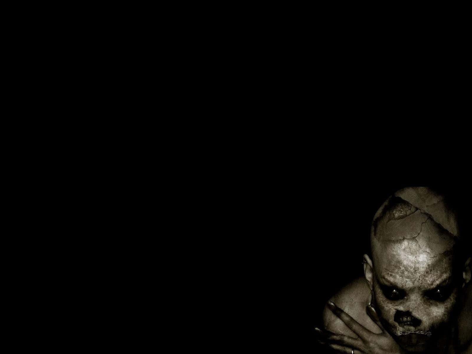 Dark Scary Creature Wallpaper