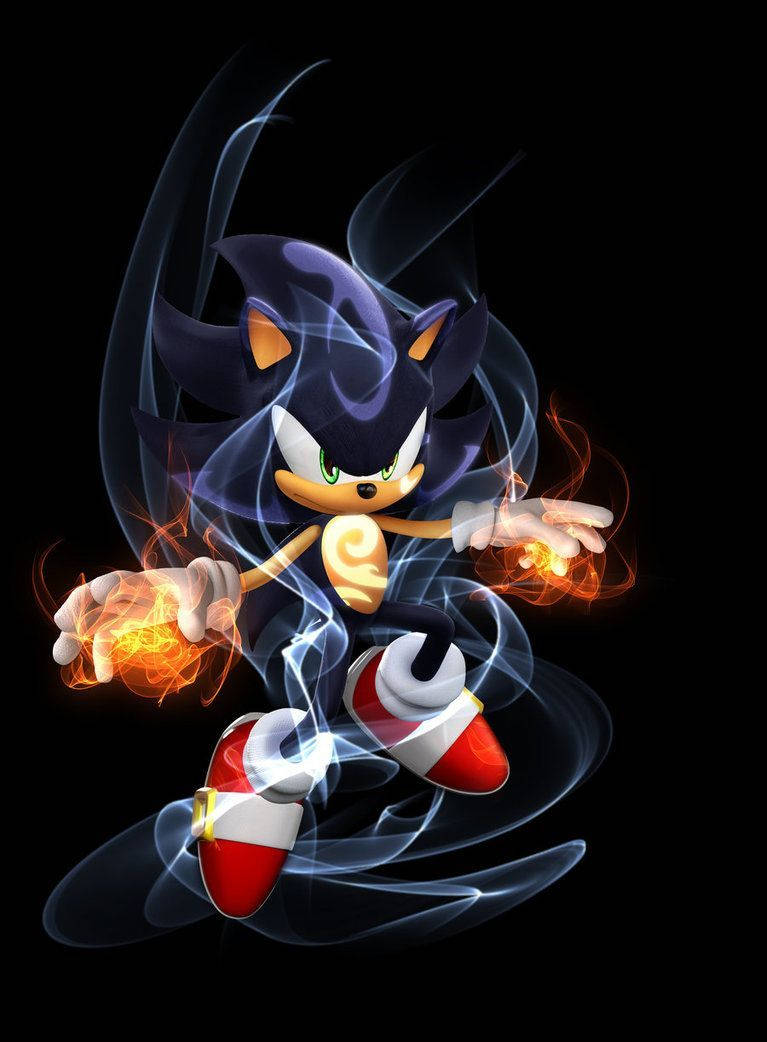 Dark Sonic 3d Fanart Wallpaper