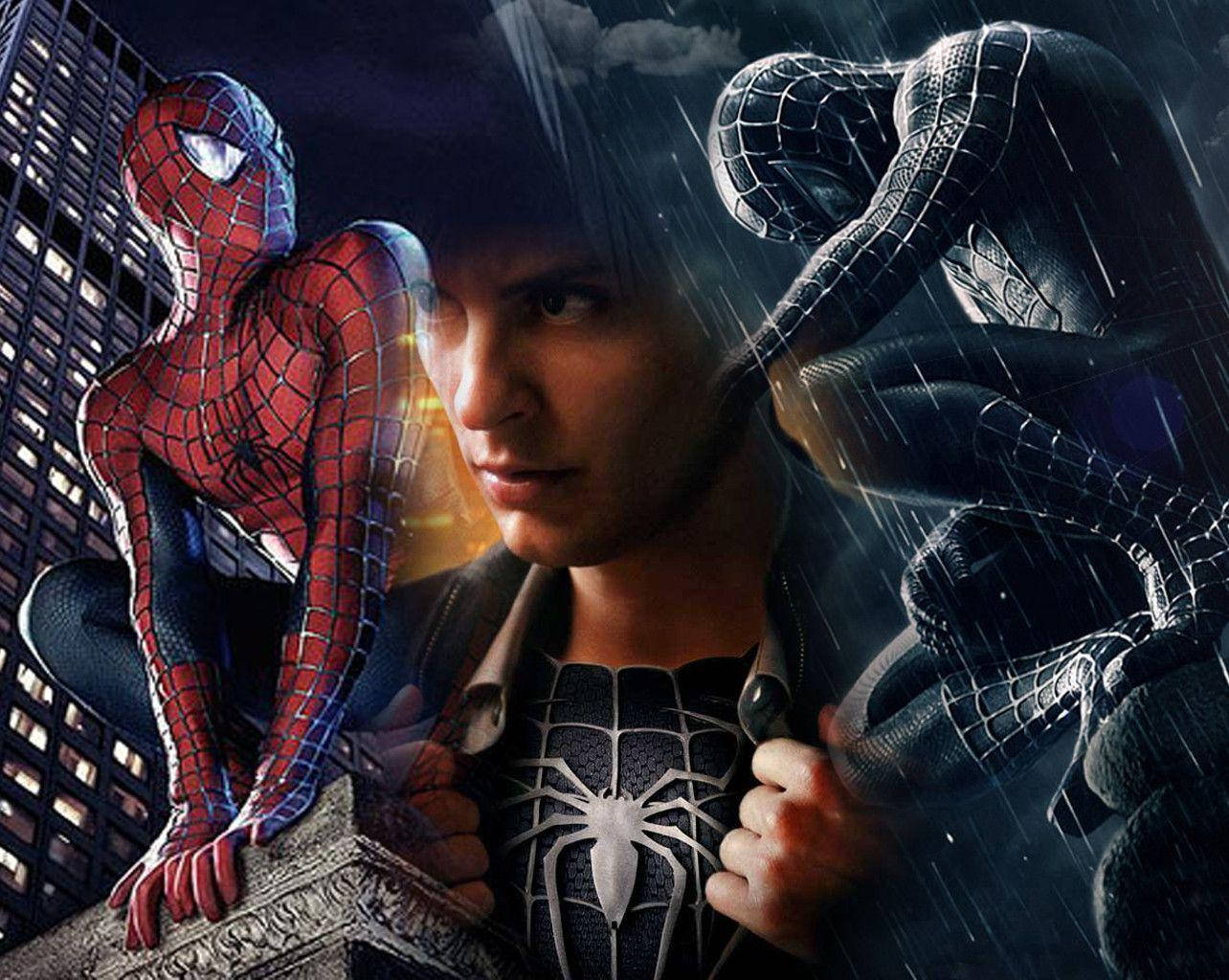 Dark Spider Man Tobey Wallpaper