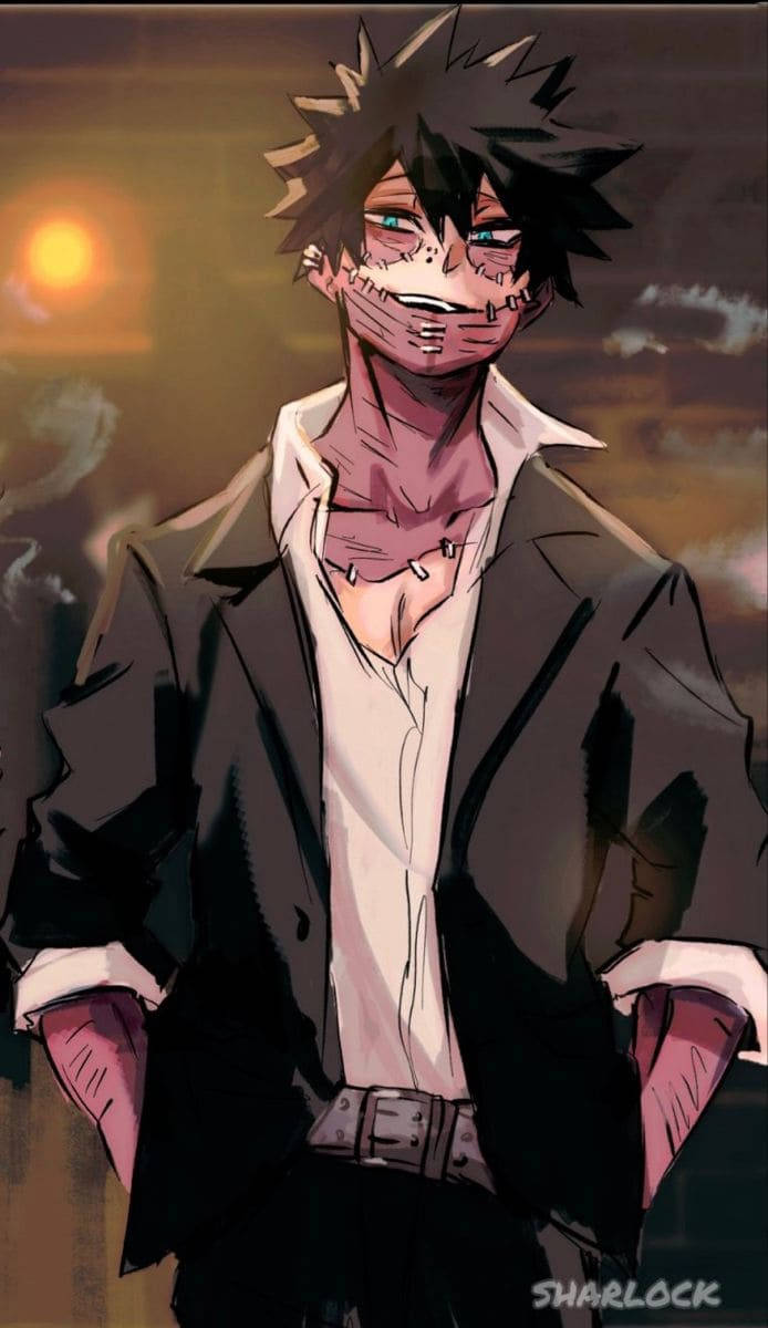 Dashing Cute Dabi In Suit Wallpaper