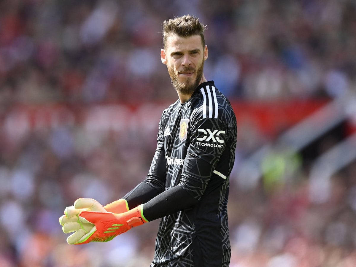 David De Gea All-black Outfit Wallpaper