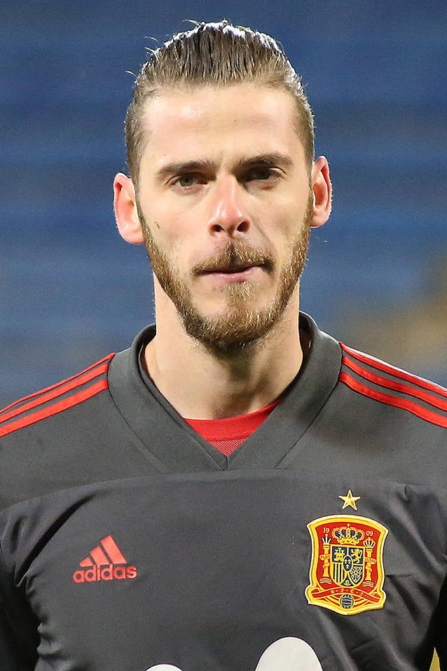 David De Gea Black Adidas Spain Kit Wallpaper