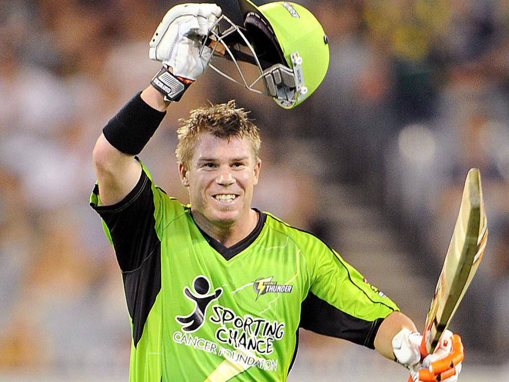 David Warner Neon Green Wallpaper