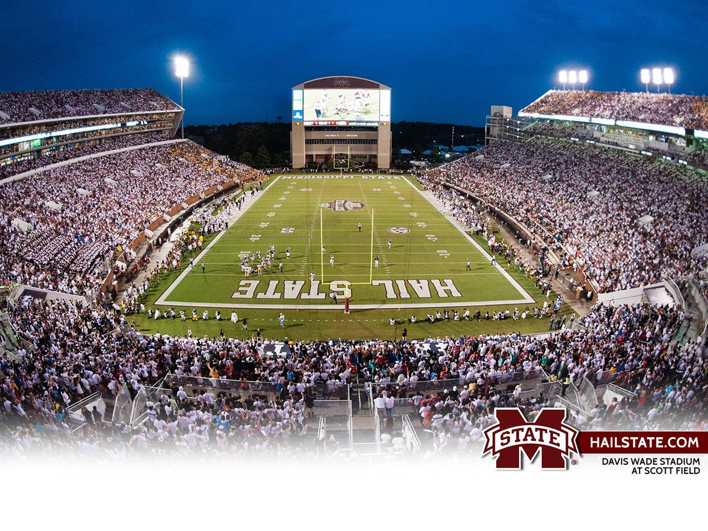 Davis Wade Stadium In Starkville, Mississippi Wallpaper