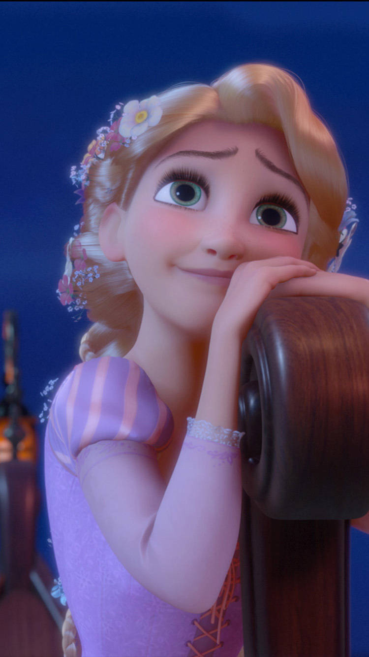 Daydreaming Rapunzel Wallpaper