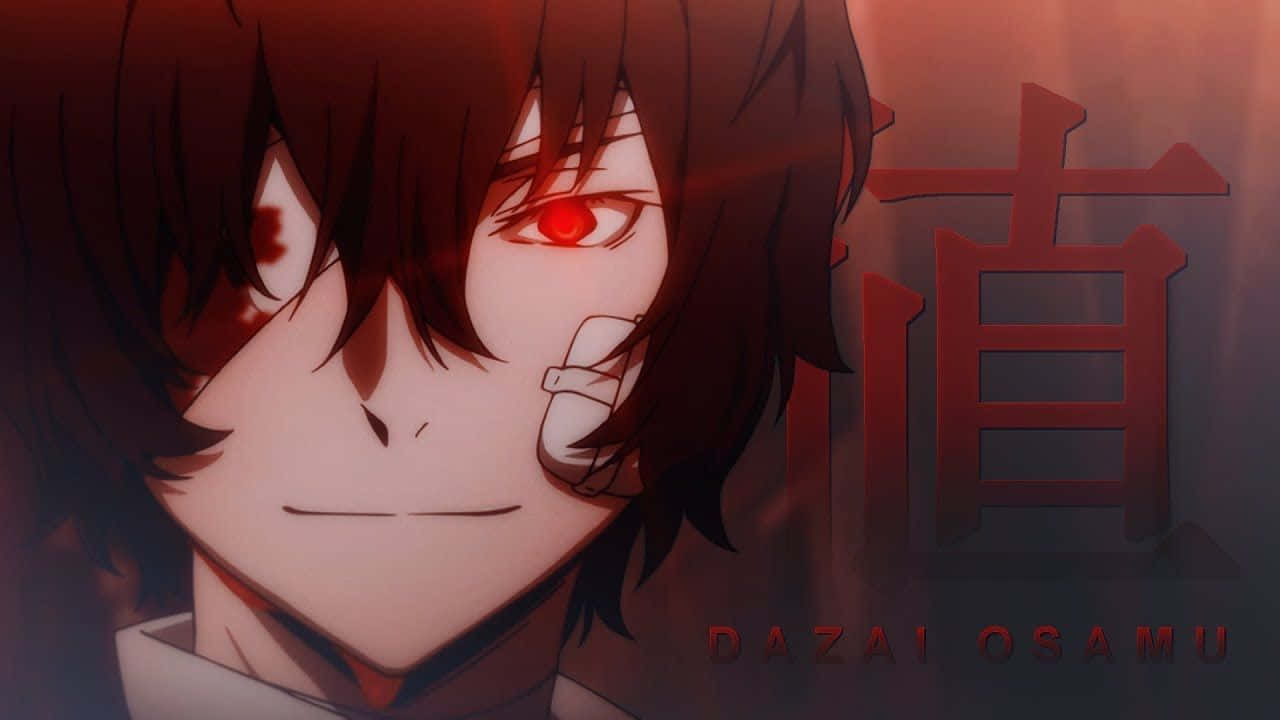 Dazai Osamu Bungo Stray Dogs Red Eyes Nullify Wallpaper