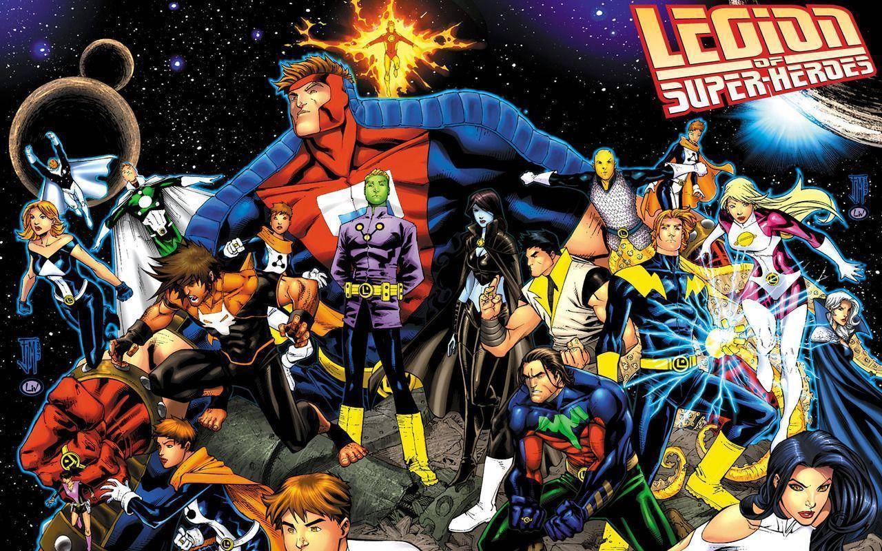 Dc Comics Legion Of Superheroes Wallpaper