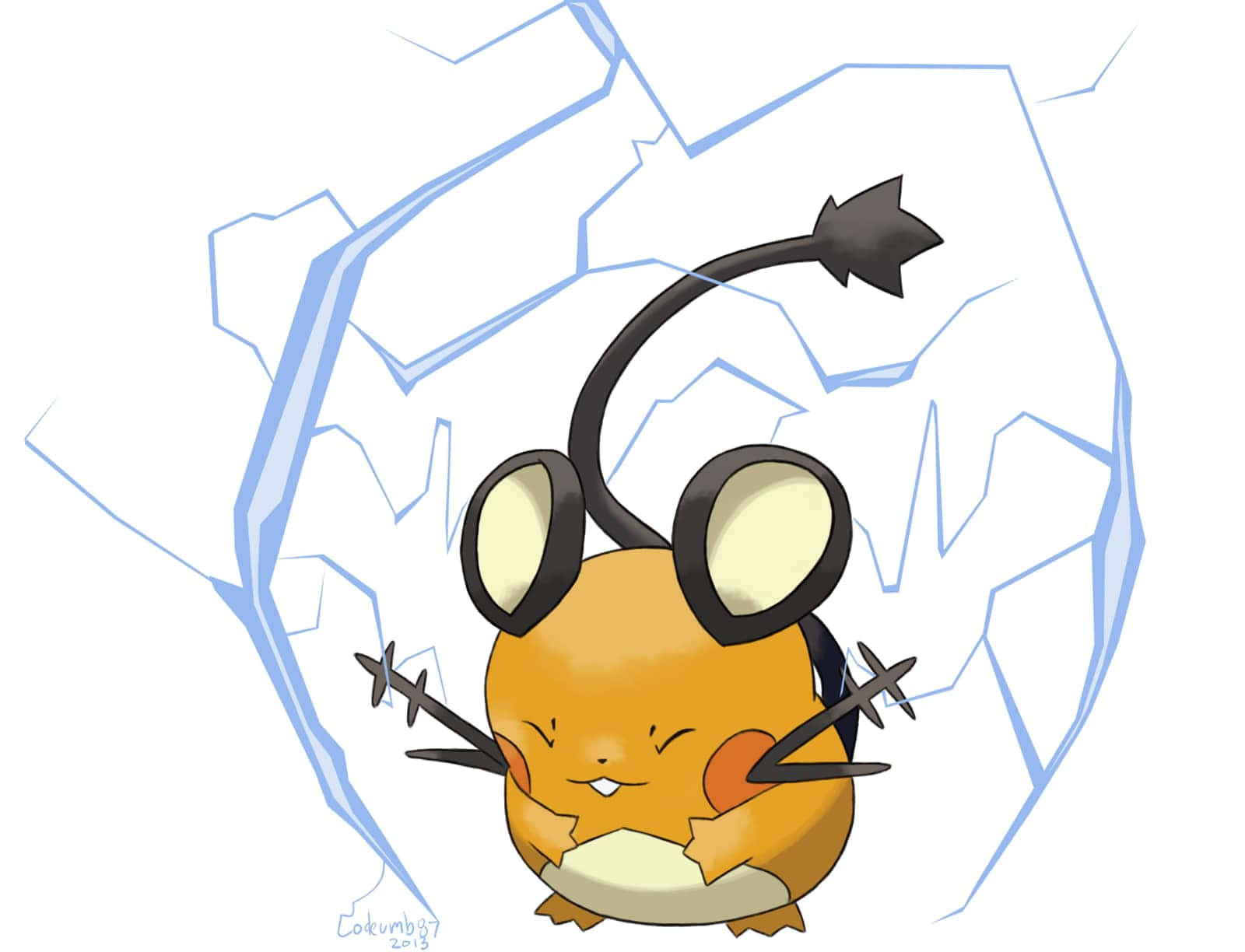 Dedenne Looks Mad Wallpaper