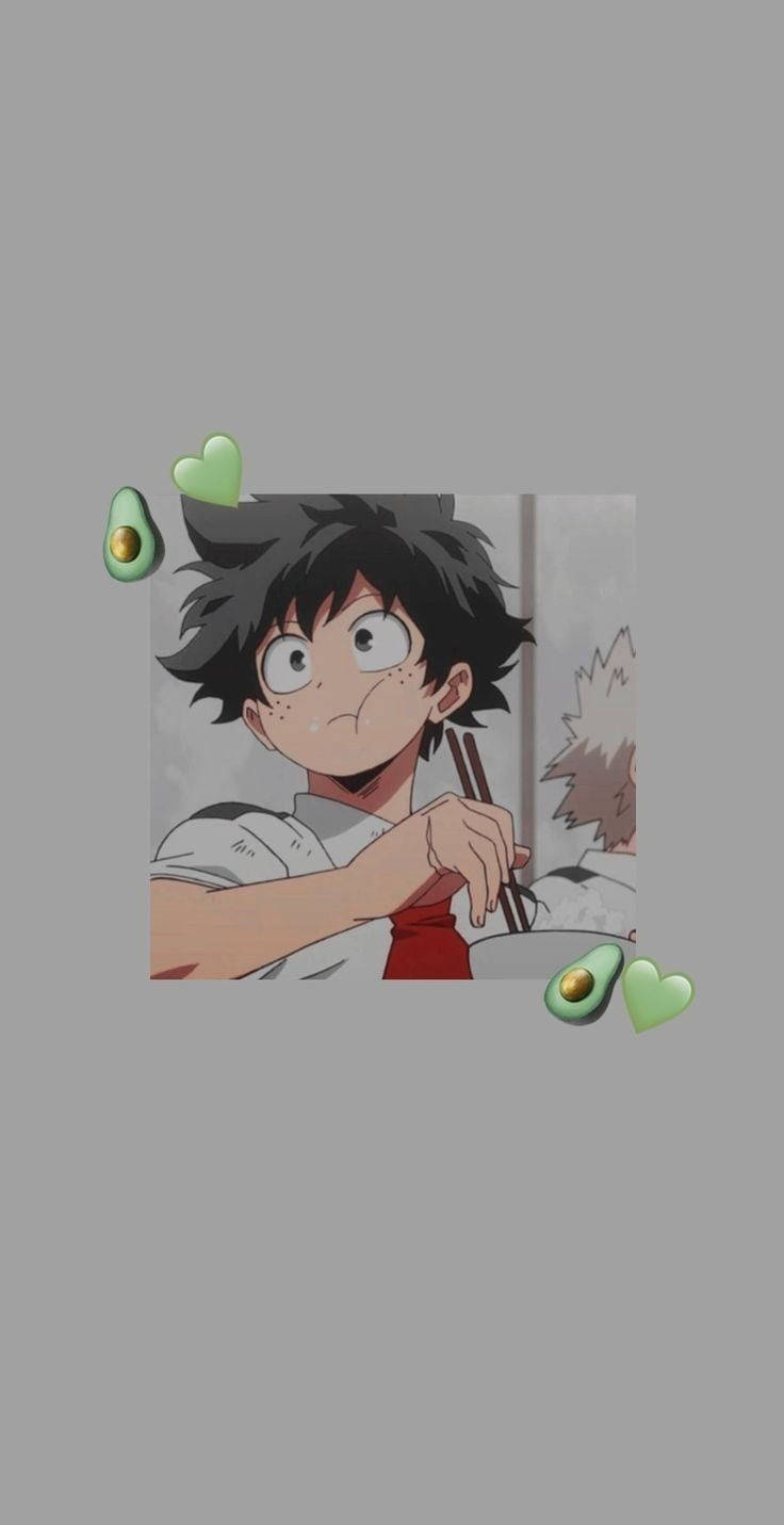 Deku Cute Aesthetic Fanart Wallpaper