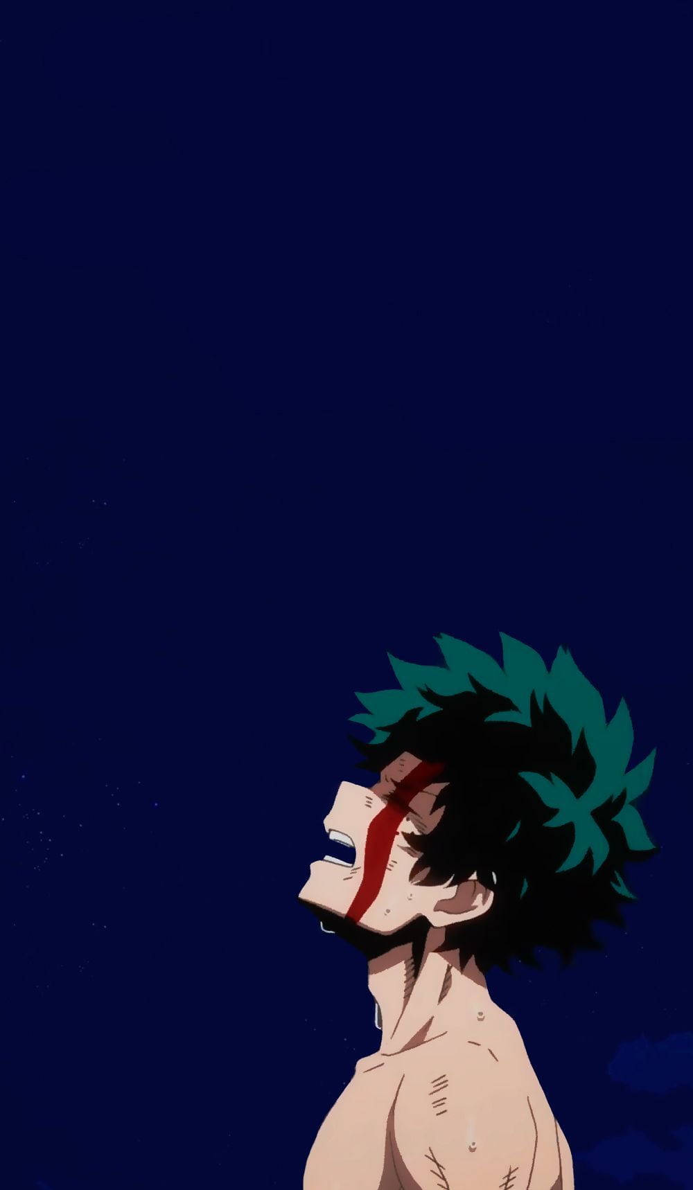 Deku Pfp Bleeding Eyes Wallpaper