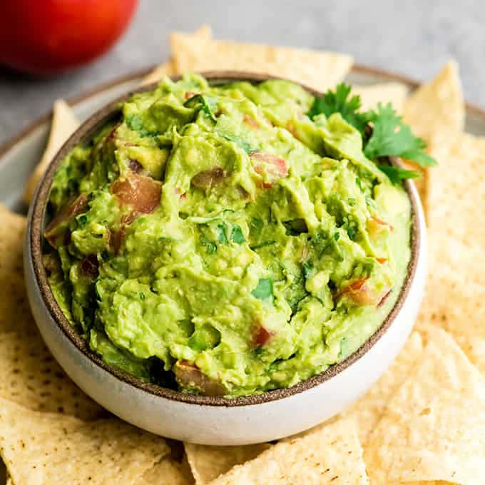 Delectable Authentic Mexican Guacamole Wallpaper