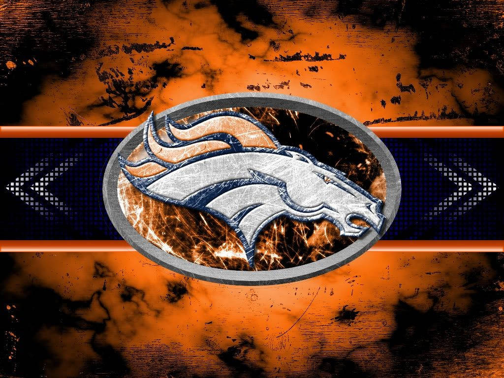 Denver Broncos Black Orange Wallpaper