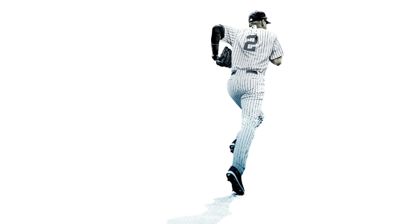 Derek Jeter Running Away Wallpaper