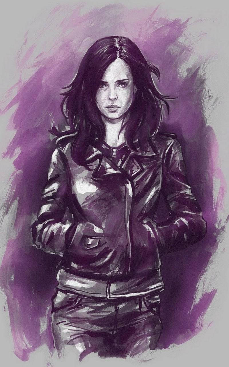 Detective Jessica Jones Fanart Wallpaper