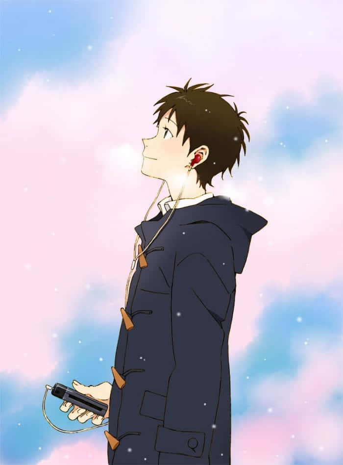 Determined Shinji Ikari In An Epic Wallpaper Wallpaper