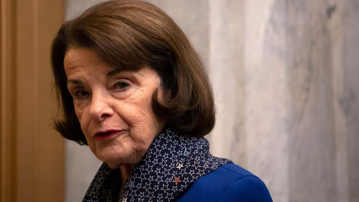 Dianne Feinstein With Short Hair Wallpaper