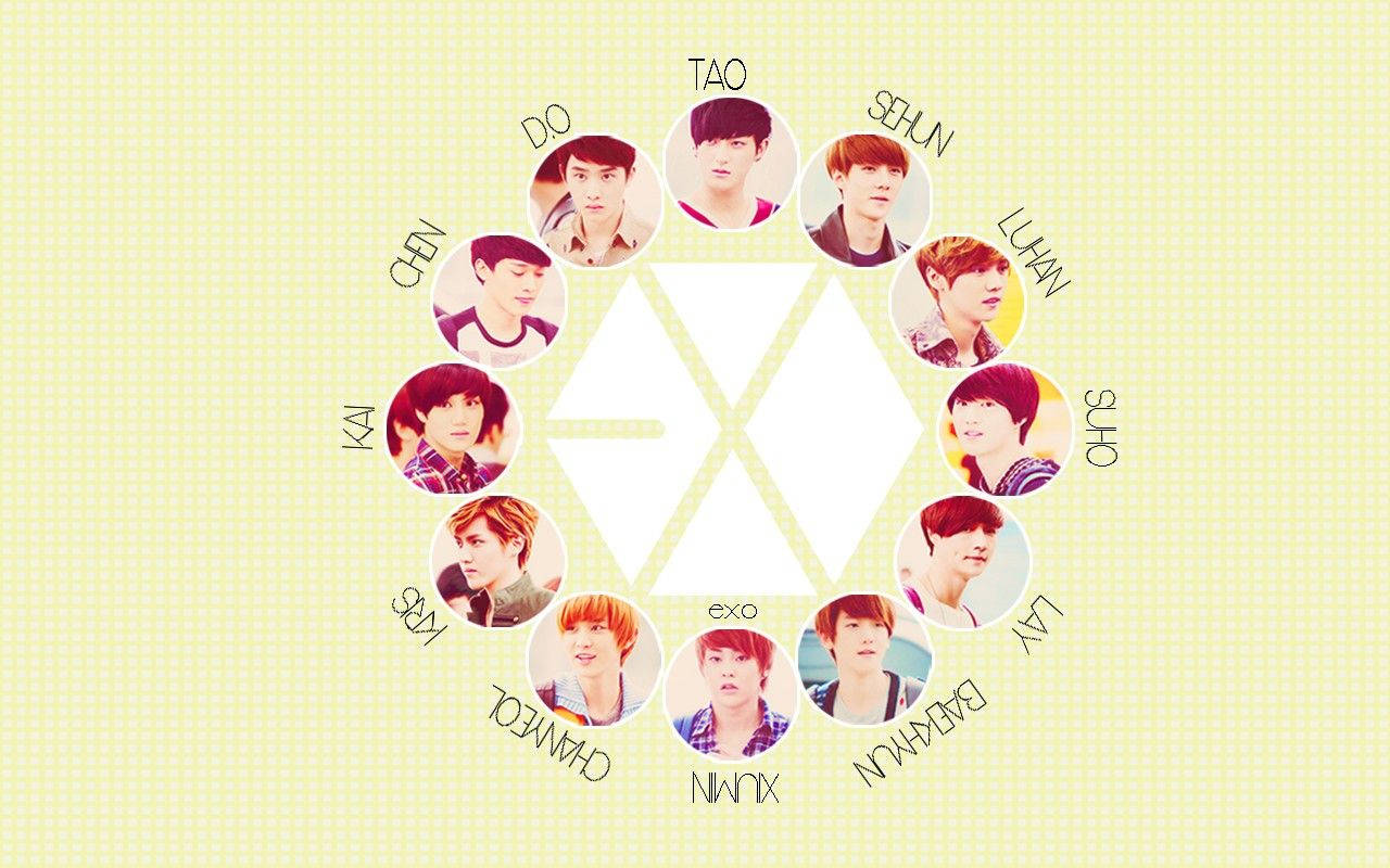 Digital Art Logo Exo Desktop Wallpaper