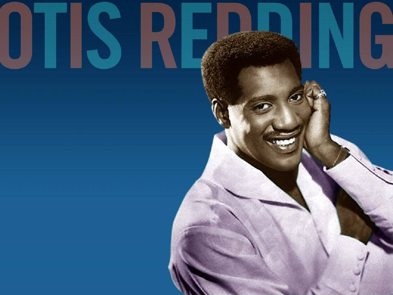 Digitally Edited Otis Redding Wallpaper