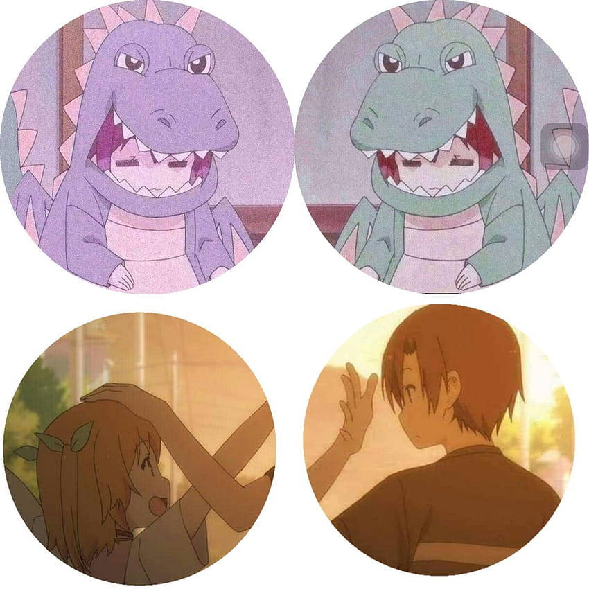 Dinosaurs Pair Matching Pfp For Friends Wallpaper