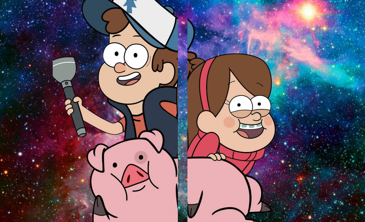 Dipper Pines Galaxy Wallpaper